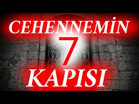 CEHENNEMİN 7 KATI VE KAPISI GÜNAHKARLAR HANGİ KAPIDAN GİRECEK.