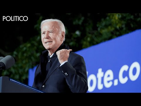 Biden lays into Trump while campaigning for Terry McAuliffe in Virginia