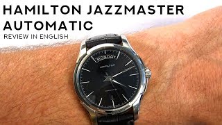 hamilton jazzmaster day date black