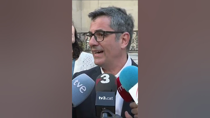 Bolaños responsabiliza a los Mossos #puigdemont