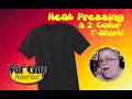 How to Make a Two Color Shirt with a Heat Press and Heat Transfer Vinyl!