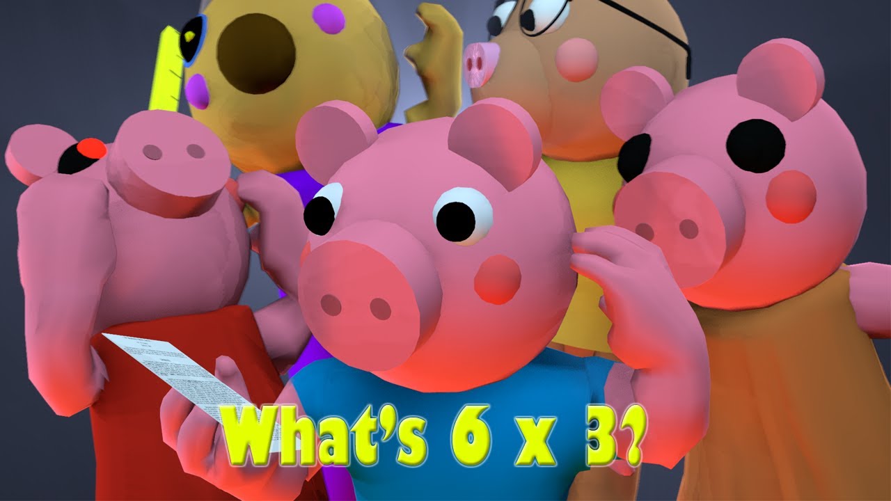 Sfm Piggy What S 6 X 3 Youtube - 6 x 3 piggy alpha roblox animated in 2020 roblox animation piggy roblox funny
