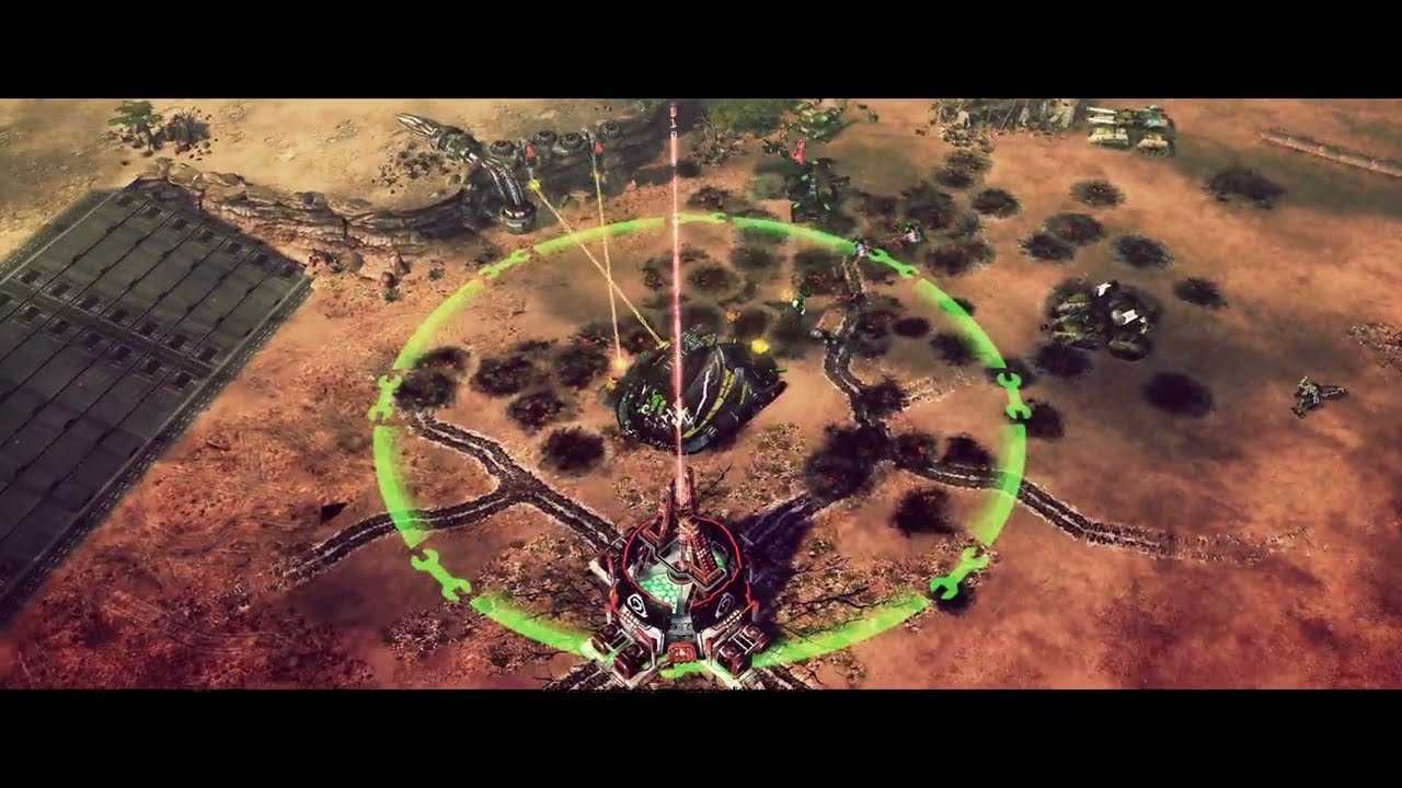 Command & Conquer 4 NOD Final Level (GDI Arcus Bomber Boss)