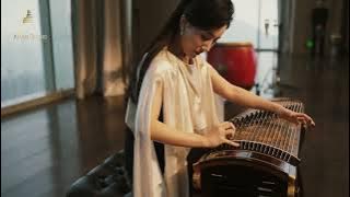 古箏流行音樂 《月亮代表我的心》｜炫光古箏｜演奏:程皓如｜Guzheng  Music - 《The Moon Represents My Heart》