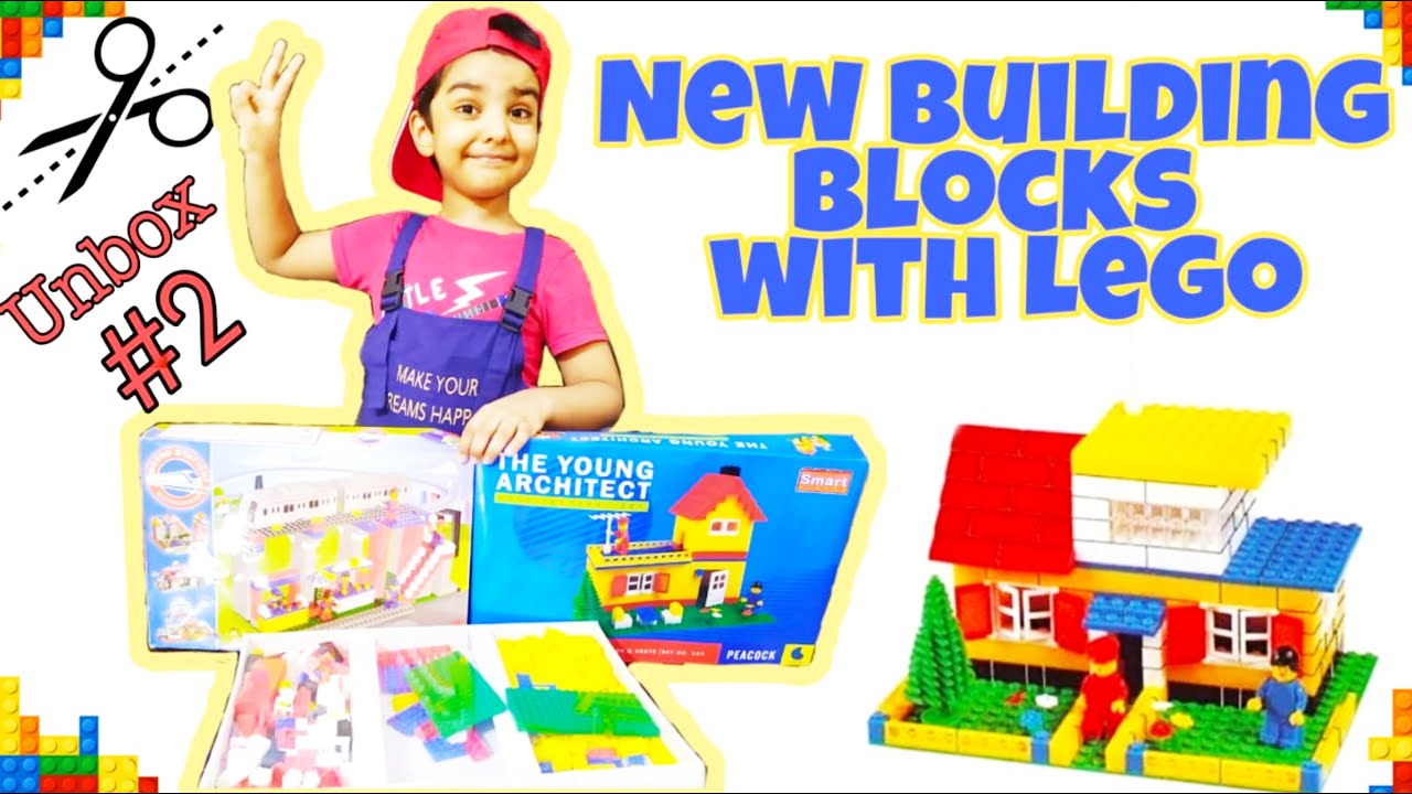Unbox new Building blocks| Ayan's favourite Toy Blocks | Young Architect