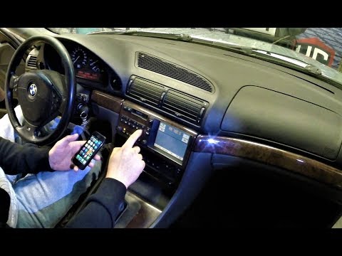 BMW E38 как подключиться к штатной магнитоле !