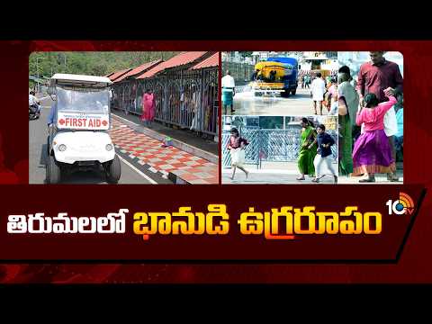Heat Wave At Tirumala | Tirumala Weather Update | తిరుమలలో భానుడి ఉగ్రరూపం | 10TV - 10TVNEWSTELUGU