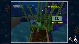 BFBB Deluxe - Sundae Sprint: Jellyfish Caves (No CB) in 1:39