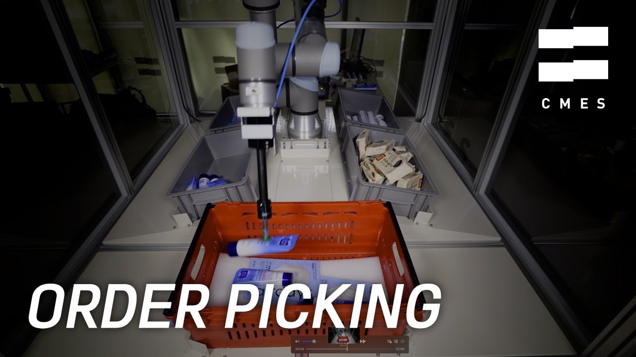 [DEMO] Order picking demo / 물류자동화 물류로봇 - YouTube