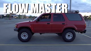 Flow Master 40 installed on the 2nd Gen 4Runner | Toyota 22RE