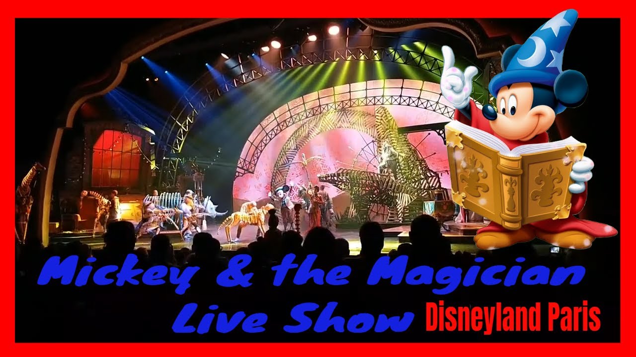 🔴Live: Mickey & the Magician Live Show, Disneyland Paris