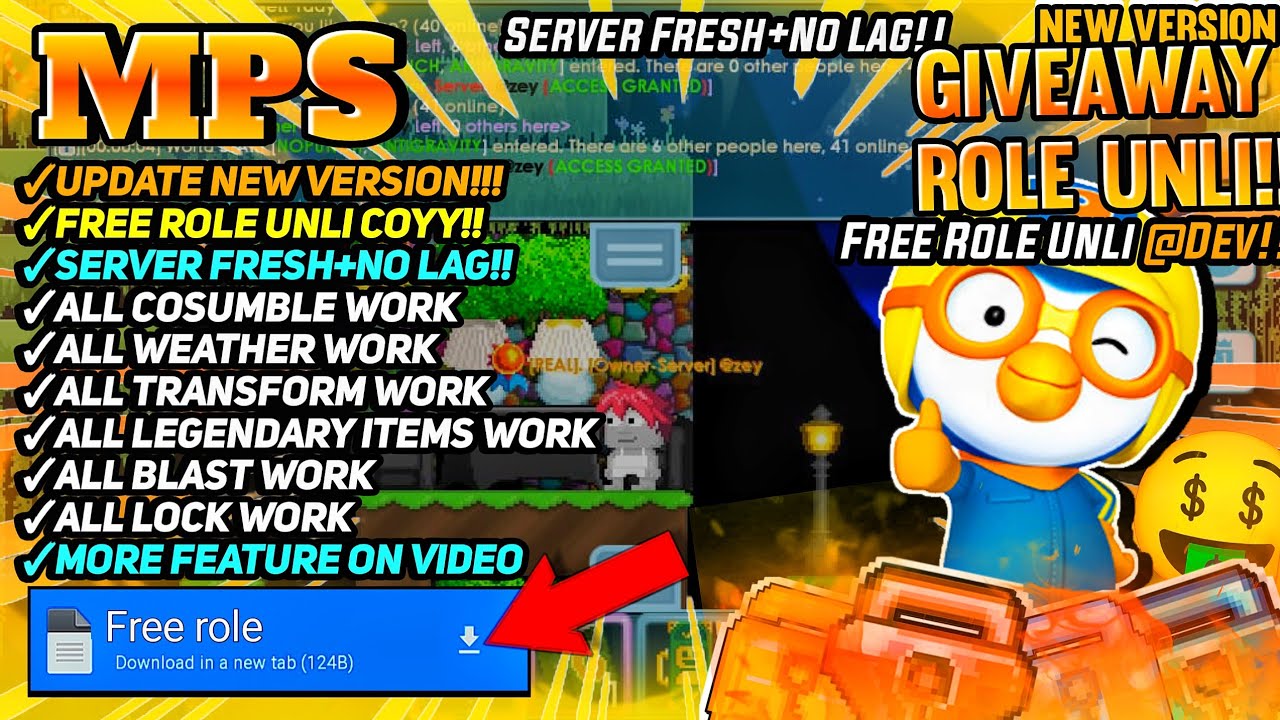 GTPS FREE ROLE UNLI😋☝!!!!!!!! | GTPS FREE CHEAT MENU | GTPS TERBARU ...