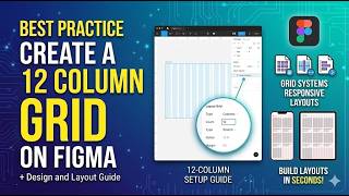 How to Make a 12 Column Grid in Figma | Perfect Responsive Web Layouts