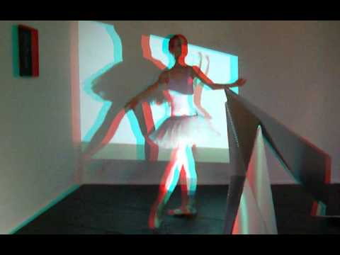 3D - anaglyph: balett performance, Another Circle,...