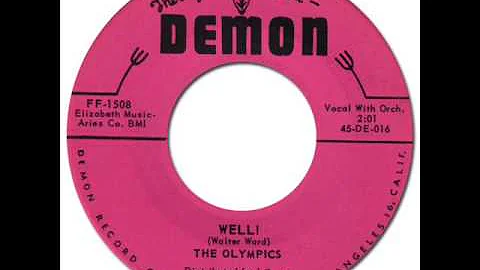 THE OLYMPICS - Well! [Demon 1508] 1958