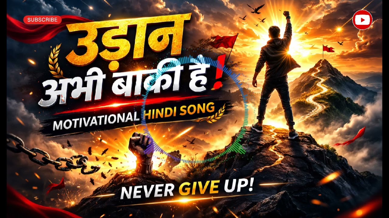 “Udaan Abhi Baaki Hai” #MotivationalSong #HindiMotivation#NeverGiveUp #UdaanAbhiBaakiHai#Inspiration