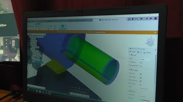 My first Lathe CNC fusion CAD/CAM to Mach4 CNC test 1 of 4