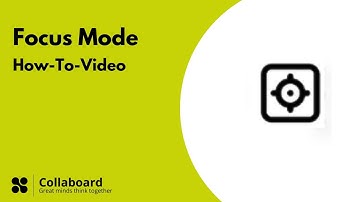Focus Mode - Collaboard How-to-Video
