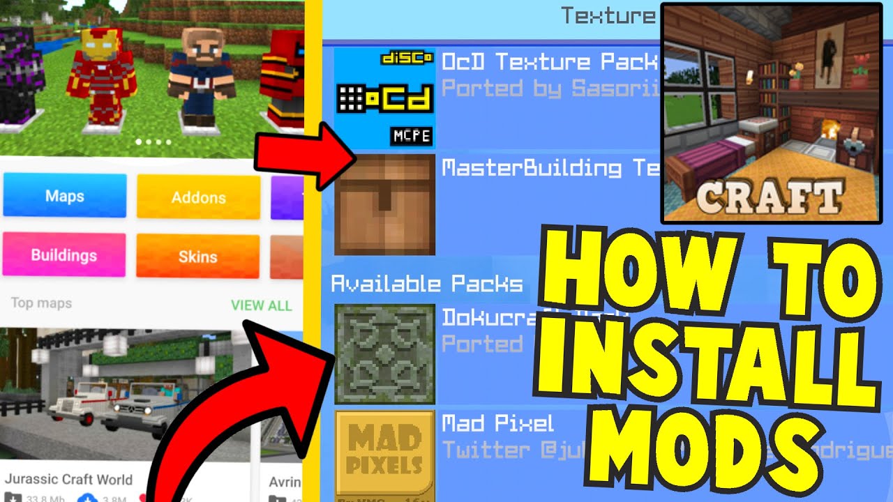 How To Put Mods In Super Crafting And Building Fast And Easy Youtube