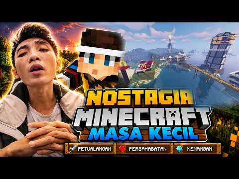 NOSTALGIA MINECRAFT BUILD CITY SETELAH 10 TAHUN ! #minecraft #minecraftbuilding
