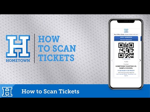 HomeTown Gate App: How to Scan Tickets