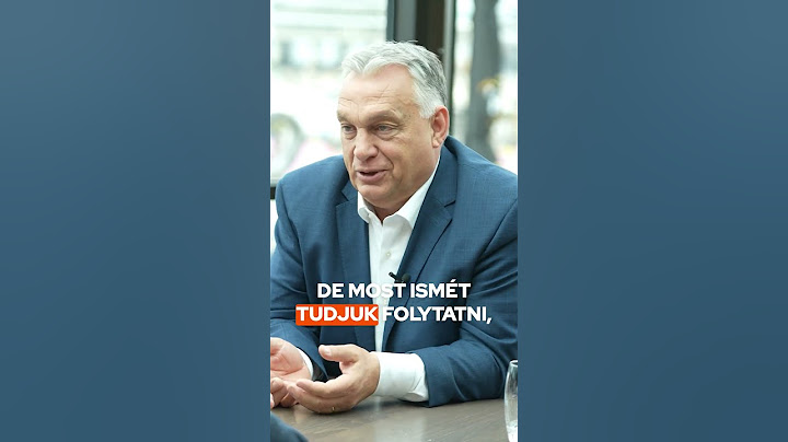 Hogy volt Trump elnökkel? 🇭🇺🤝🇺🇸
