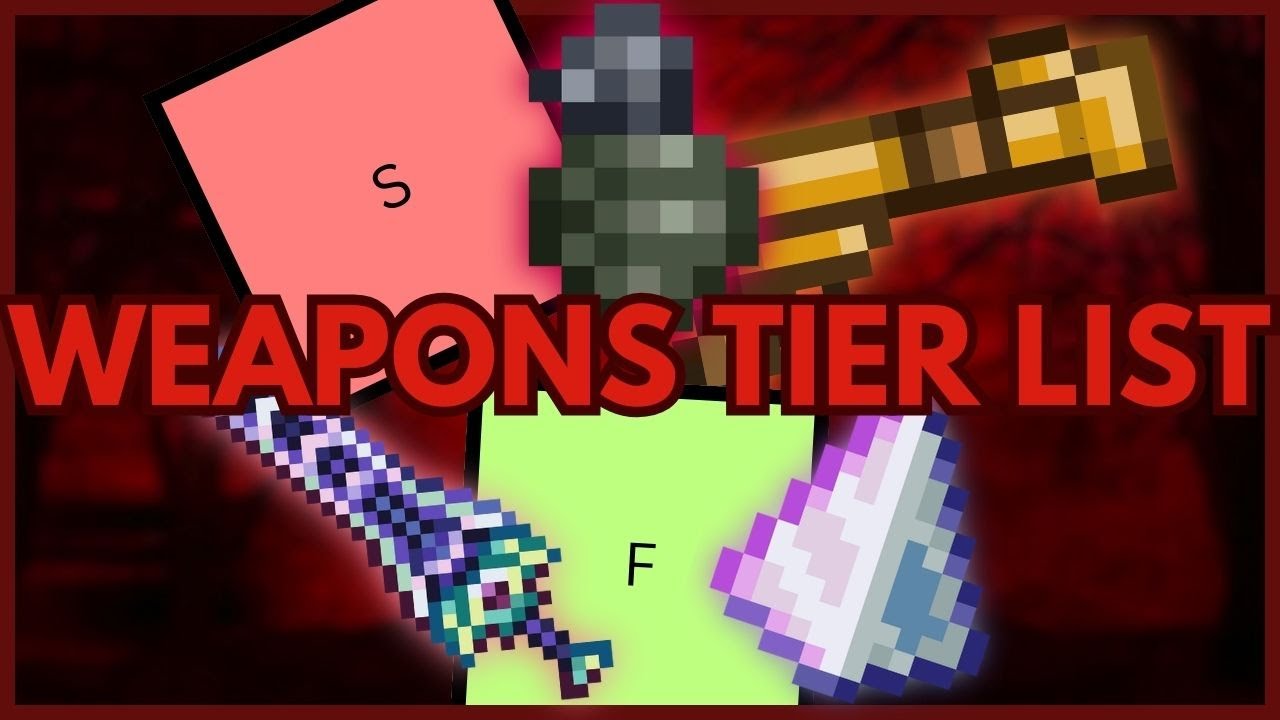 Terraria Veterans rank EVERY Terraria Weapon