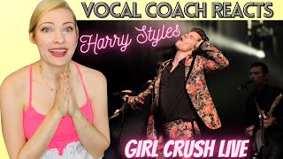 Vocal Coach\/Musician Reacts: HARRY STYLES 'Girl Crush' Live!