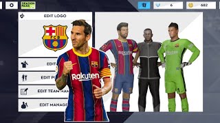 How To Get Fc Barcelona  2020-21 Season  Kits In DLS 21