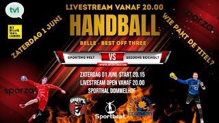 Finale | Sporting Pelt vs Sezoens Bocholt | Belle - Belgium Handbal.