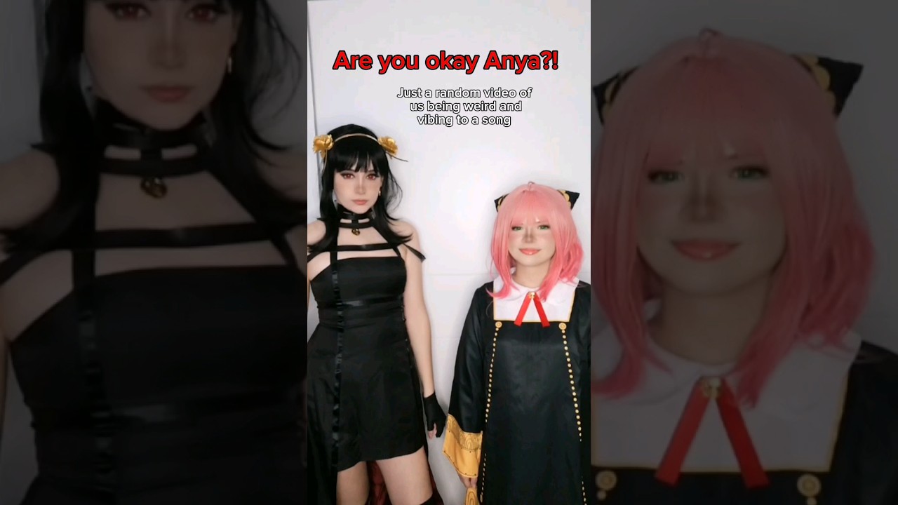 Anya are you okay?! | Yor Forger & Anya Forger @nikkihatsunecosplay  #cosplay | Spy X Family
