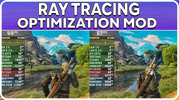 The Witcher 3 Next-Gen Ray Tracing Optimization Mod Better Then Patch! | Comparison Before vs After
