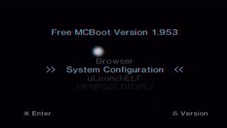 [Free McBoot] PS2 Startup
