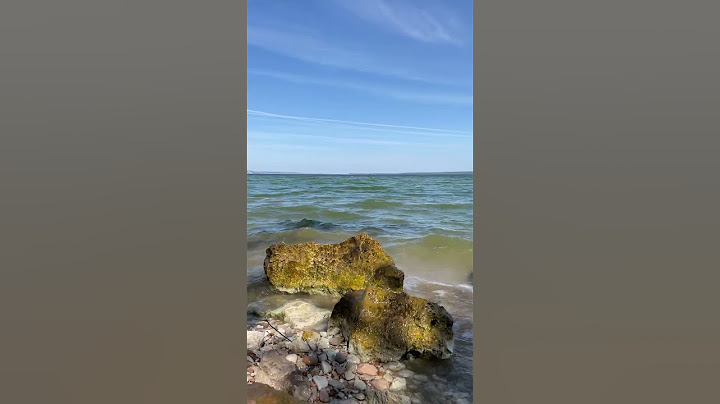 Волны на Волге, как на море. Татарстан.