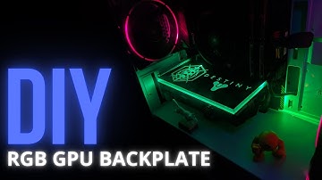 DIY RGB GPU Backplate