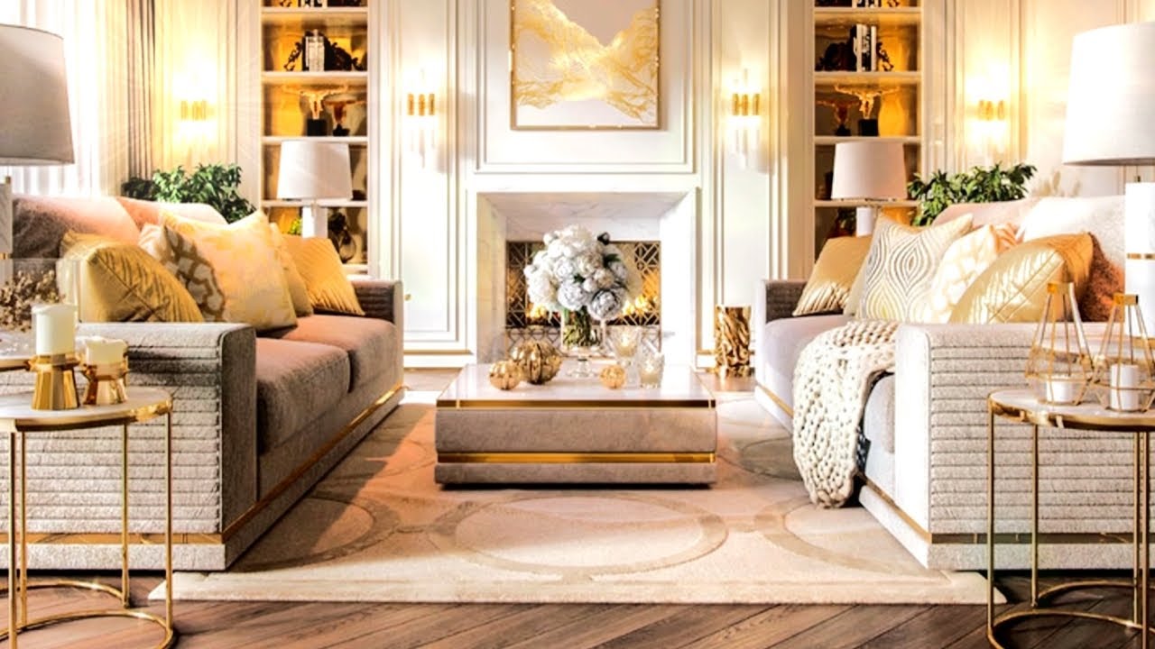 21 Gold Living Room Ideas YouTube