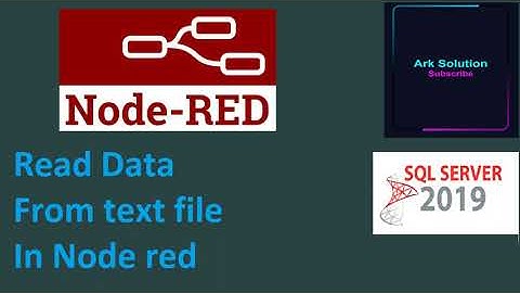 How to Read txt file In Node red