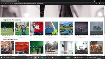 Flipkart clone project made purely using HTML and CSS | Source code in description