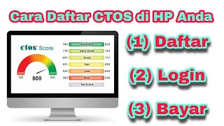 CARA DAFTAR CTOS & MOHON REPORT BERBAYAR DI HP ANDA screenshot 1
