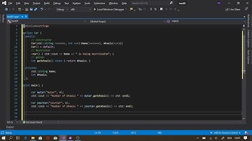 c++ tutorial: implicit copy constructor