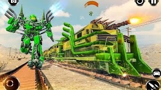 Train Robot shooting War New 3d game 2020 : Wali Game : Train Race : Train wala #3  Android gameplay screenshot 5
