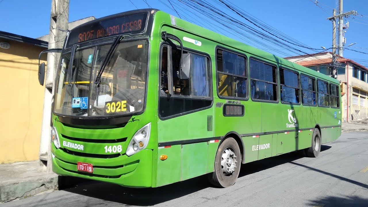 Viação Novo Retiro,1408 - Mascarello GranVia Midi 2011 Agrale MA 17.0 - Usem fone.