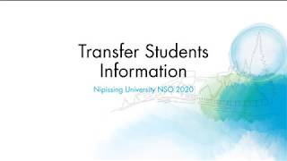 Transfer Students Information Profile