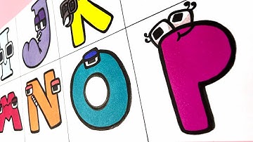 Drawing Alphabet Lore ⦁ Part 2 ⦁ "I~P"