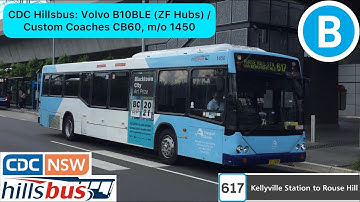 CDC Hillsbus: Volvo B10BLE (ZF Hubs) / Custom Coaches CB60, m/o 1450