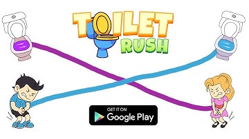 Toilet Rush - Draw To Pee #games #Toilet #Rush #Draw #To #Pee