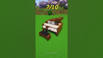 Grand Piano in Minecraft 🎹
