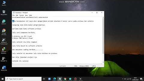 Simulasi 4 motor servo pada proteus dan arduino