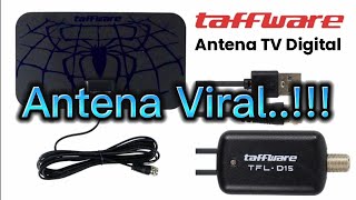 Antena TV Digital Taffware dan Bosster penguat sinyal TAFFWARE #taffware #antenadigital #boster