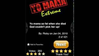 Yo Mama App for iPhone Yo Mama Extreme screenshot 1